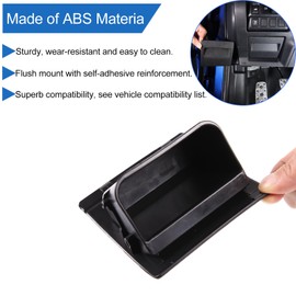 Fuse Box Coin Container Inner Storage Tray Compatible with Subaru Forester 2013+ /Subaru XV 2012+ /Subaru Outback 2010+ /Subaru Legacy 2010+ /Subaru Crosstrek 2024