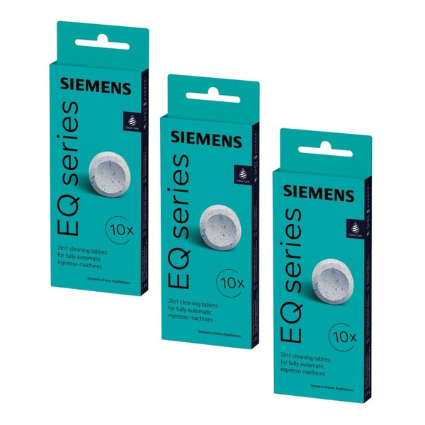 Siemens TZ80001 Cleaning Tablets Pack of 3