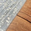 Sage Green And Gold Vine Table Runner, Flower Covering Table