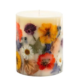 Rosy Rings Essence of Summer Botanical Candle | Luxury Aromatherapy Long Lasting Candle Home Decor Gifts Notes of Hyacinth, Honeysuckle, Rose, Cyclamen, Orange Flower Aroma Burn Time 120 Hours 5.5" H