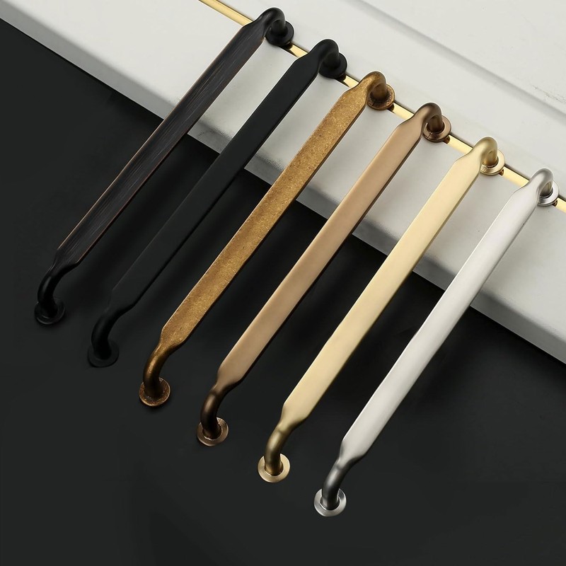 Asidrama 10 Pack 10 Inch(254mm) Oil Rubbed Bronze Kitchen Cabinet