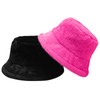 Fur Hat Fuzzy Bucket Hat Winter Hats for Women Girls