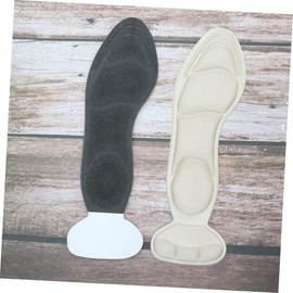 PACKOVE High Heel Insole Sponge Pads Creamy White Foot Protector Cushion for Heel Grinding Relief and Slip Prevention Comfortable Fit for Shoes