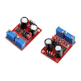NE555 Duty Cycle Frequency Adjustable Square Wave Signal Generator Board Module (Pack of 2) by Envistia Mall