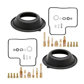 2 Sets Carburetor Rebuild Repair Carb Repair Parts Motorcycle Carb Overhaul Replacement for Honda Shadow VT500C VT500 C 500 1983-1985 with Slide Diaphragm Vacuum Piston