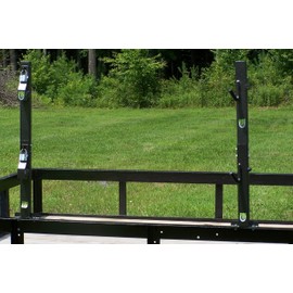 Pack'em 2 Place Locking Trimmer Rack for Open Trailers (PK6S-6S2) Racks