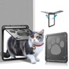 Ownpets Ownpets Pet Screen Door,Inside Door 8x10x0.4 inch,Lockable Magnetic Flap