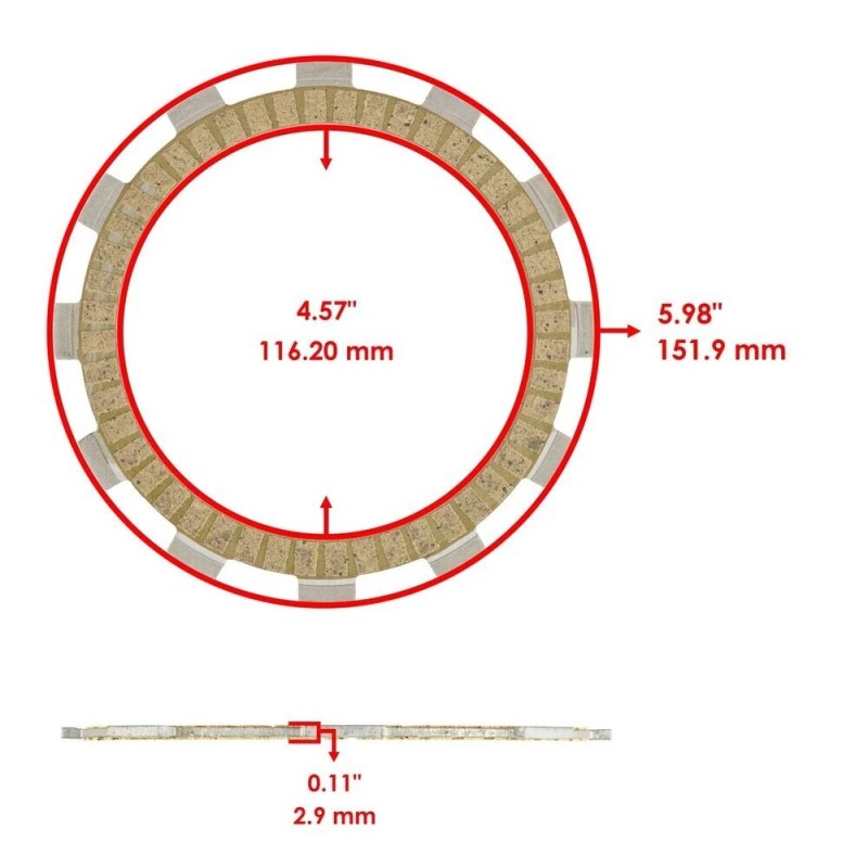 Suzuki Clutch Friction Plate Spring Kit for Suzuki GS500F 2004