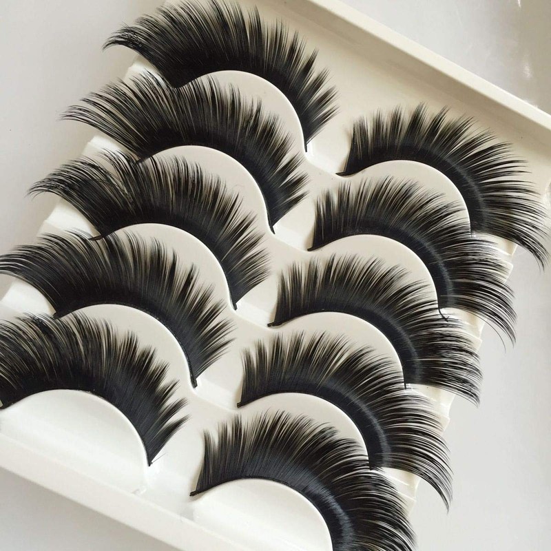 Drag Queen Lashes stage Exaggerated Fancy Dress False Eye Lashes