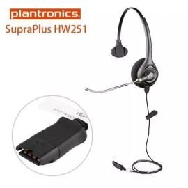 Plantronics SupraPlus HW251 Mono Voice Tube Noise-Cancelin
