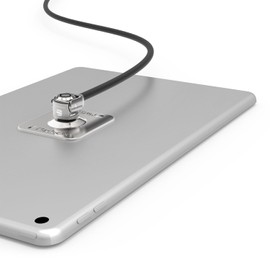 Maclocks CL15UTL Universal Tablet Lock Adhesive Security Plate with Security Slot & 6-Foot Cable Lock (Silver)