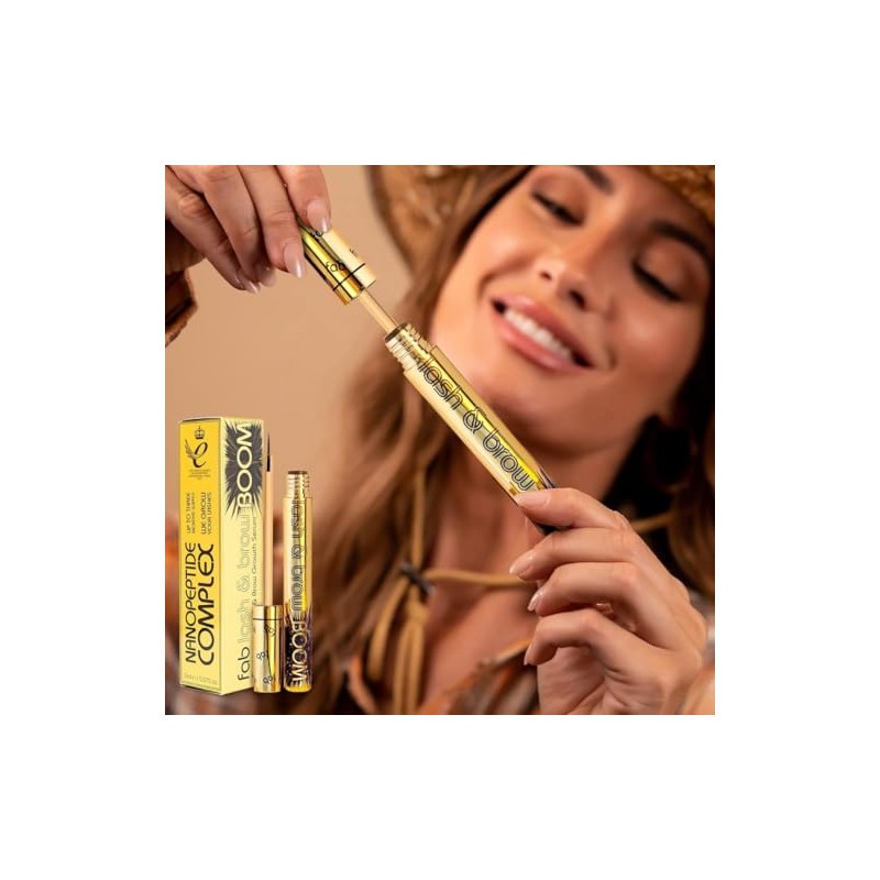Sérum Crecimiento de Pestañas y Cejas Fab Lash Brow Growth