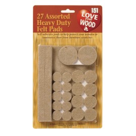 ASSORTED FELT PADS 27pk