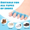 LUMOOM 4 Stück Zehenseparatoren, Hallux Valgus Korrektur, Wiederverwendbare und Waschbare