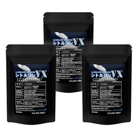 神戸ロハスフード のシトルリンVX アミノ酸 3袋セット 180粒入り 約90日分 日本製 サプリエル工房