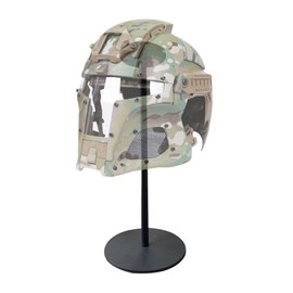 TYTAMMON Heavy Duty Metal Helmet Stand Hat Display Rack Cap Wig Holder Helmet Display Stand (1 piece)
