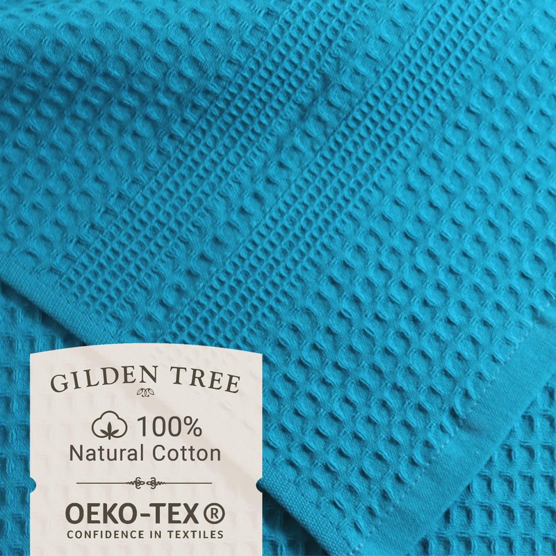 Gilden Tree Toalla de Baño Tipo Wafle, Set de 2