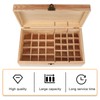 EXCEART EXCEART 36 Slots Wooden Essential Oils Storage Box Essential