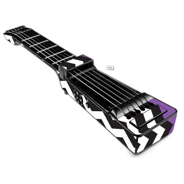 MightySkins Skin Compatible with Jamstik+ Portable SmartGuitar - Purple Chevron