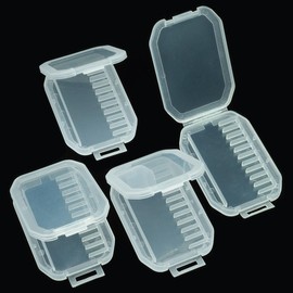 Small Screwdriver Bits Organizer, Screwdriver Bits Holder, 4 Reusable Storage Boxes for Screw Bits, Suitable for 4mm Screw Driver Bits Set, Hand Tools Accessories