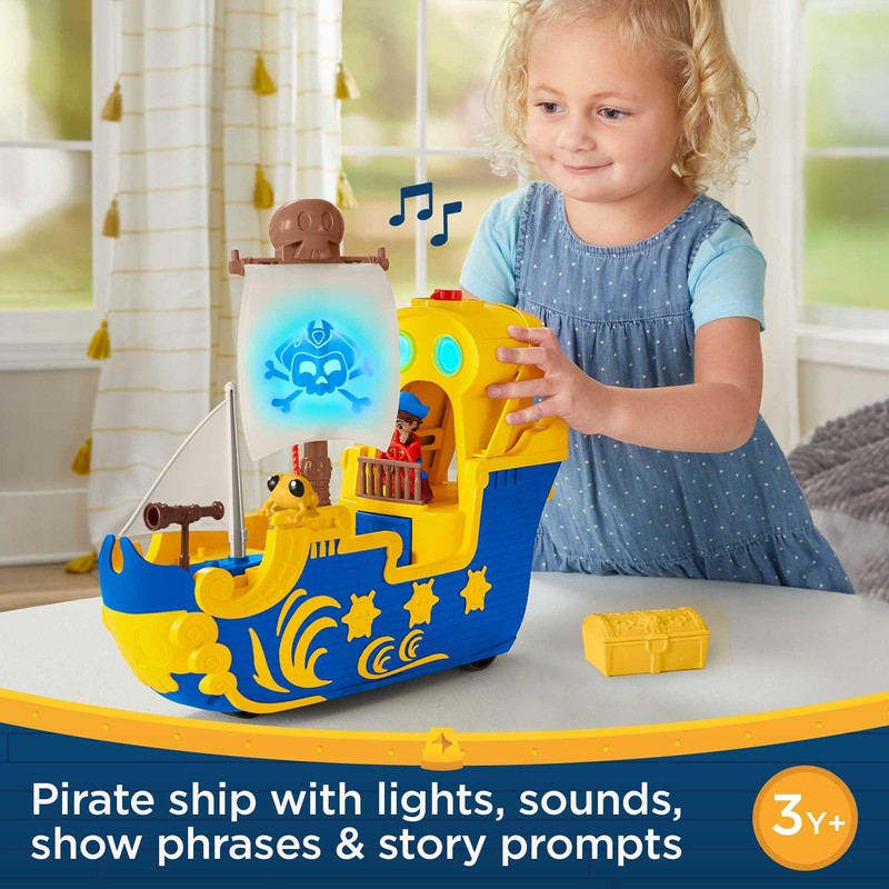 Fisher-Price Preschool Toy Santiago of the Seas Lights & Sounds