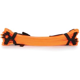 Champion Sports Rubber Agility Ladder, 13', Bright Red