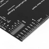 String Action Ruler Stainless Steel Guitar Fret Ruler String Height