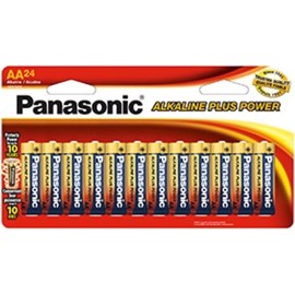 Panasonic AA Alkaline Plus Battery Pack of 24