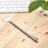 1 x Silver Back Scratcher, Stainless Steel Telescopic Back Scratcher