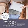 Lincove Microgel Travel Pillow - Global Recycled Standard Certified -
