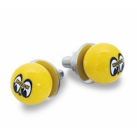 MOONEYES MOON EYES MOON EYES License Bolt (Left & Right SET) LICENSE BOLT Yellow General Purpose AA-113MN YE
