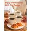 Sweese Porcelain Espresso Cups Set of 6 - Stackable 10
