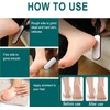 Professional Double-Sided Stainless Steel Foot File: Eliminate Calluses, Dead Skin,