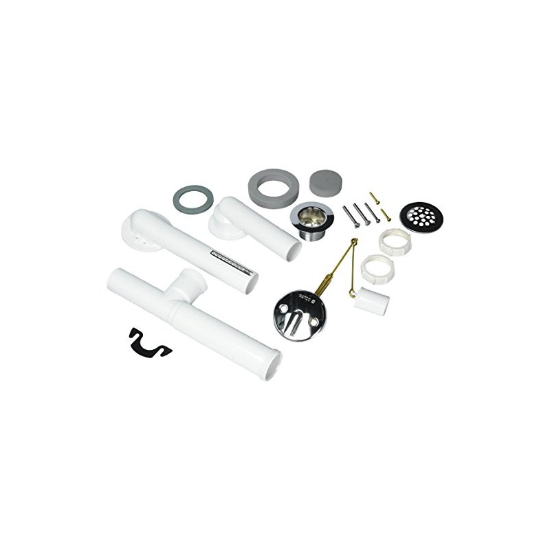 Watco 500-TQ-PVC-CP 6905 Waste & Overflow PVC Chrome, Plated