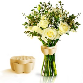 Silicone Spiral Ikebana Stem Holder, DIY Spiral Stem Holder for Flowers, 2024 Spiral Bouquet Twister Flower Arrangement Holder for Vases