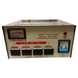 3000 Watt Step Up/Down Voltage Converter Transformer AVR-3000, 5 Year Warranty, Fuse Protection and Automatic Voltage Regulator - Two Way Transformer - 110 to 220 V or 220 to 110 V 110/120/220/240V