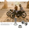 RISON-Titanium Set of 6 Titanium Chainring Bolts M8, Pinion Screws