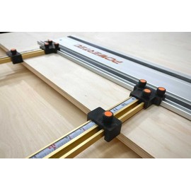 ToolCurve Parallel Guides Compatible with Powertec Track Saw Guide Rails