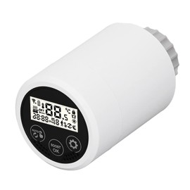 CHICIRIS Thermostatic Radiator Valve Automatic Controller, Smart Radiator Valve Intelligent Thermostat Valve Controller, Supporting Mobile App Control Radiator Controller