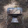 NANGOGEAR 11107-W (MT-2-W) Hard Lost Grill Net for Bonfire Stand,