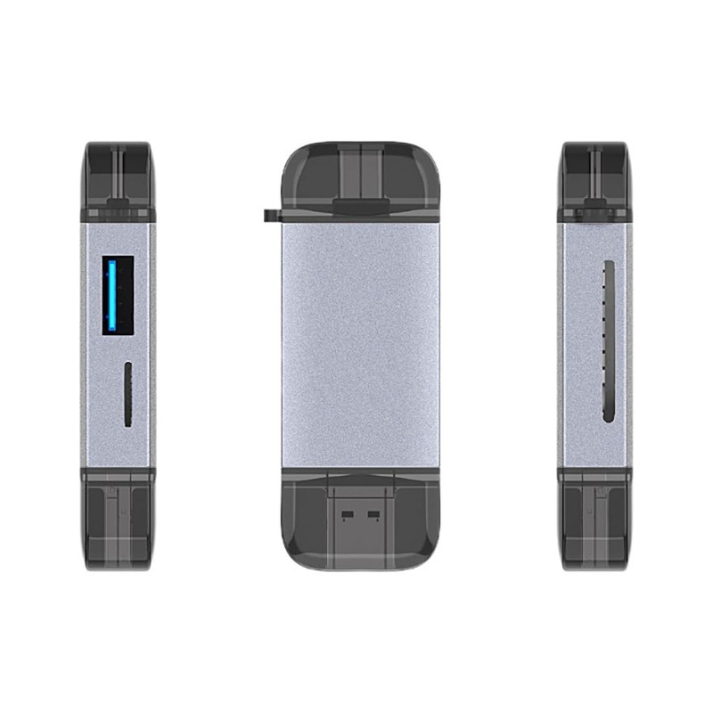 SD Card Reader, Type-C, Micro USB, 3 in 1, USB