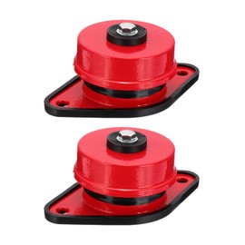 PATIKIL Ceiling Spring Vibration Isolator Hangers, 2 Pack 110lbs Mechanical Vibration Damping Mounts Anti Vibration for A/C Air Processor Bedroom Theater Studio,(ZD) Red