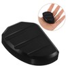 Mikinona Motorcycle Side Stand Extender Pad Aluminum Alloy Enlarger for