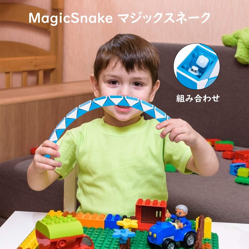 Magic Snake 24 Part Magic Snake Stress Relief, Brain Training,