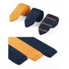 WANYING Men's 7 cm Slim Knitted Tie Sets 2.75 Inch