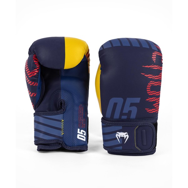 Venum Sport 05 Boxing Gloves - Blue/Yellow - 12 oz