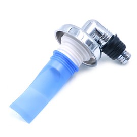 CENPEK Drain Backflow Drain Seal Discharge Hose Connection Head for Washing Machine Drain Pipe and Sewer Drain Pipe Connector Bend Chrome