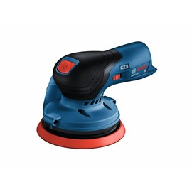 BOSCH GEX12V-5N 12V Max Brushless 5" Random Orbit Sander - Ergonomic Palm Grip, Dust Collection System, Speed Selector, Soft-Start Technology (Bare Tool)