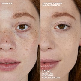 Smashbox Always On Foundation with Hyaluronic Acid | Medium-To-Full Coverage | Hydrating + Long Lasting, 1 Fl Oz, F10C