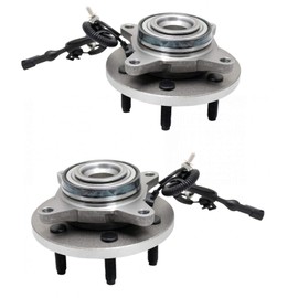 TRQ Front Wheel Bearing & Hub Assembly LH RH Pair for Ford Lincoln SUV New